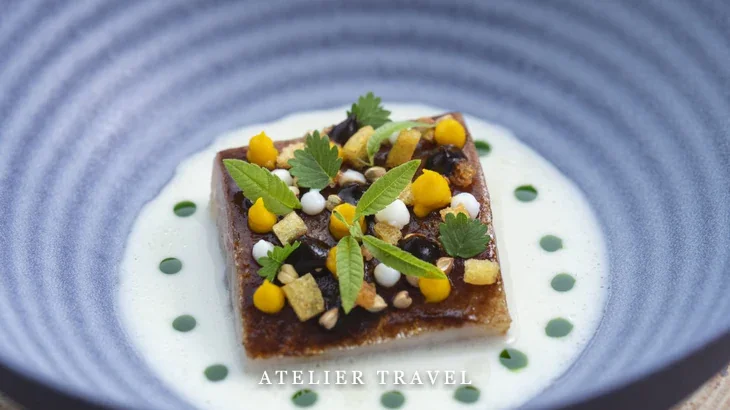 เมนู Fine Dining ของ Terra The Magic Place ใน Italian Alps