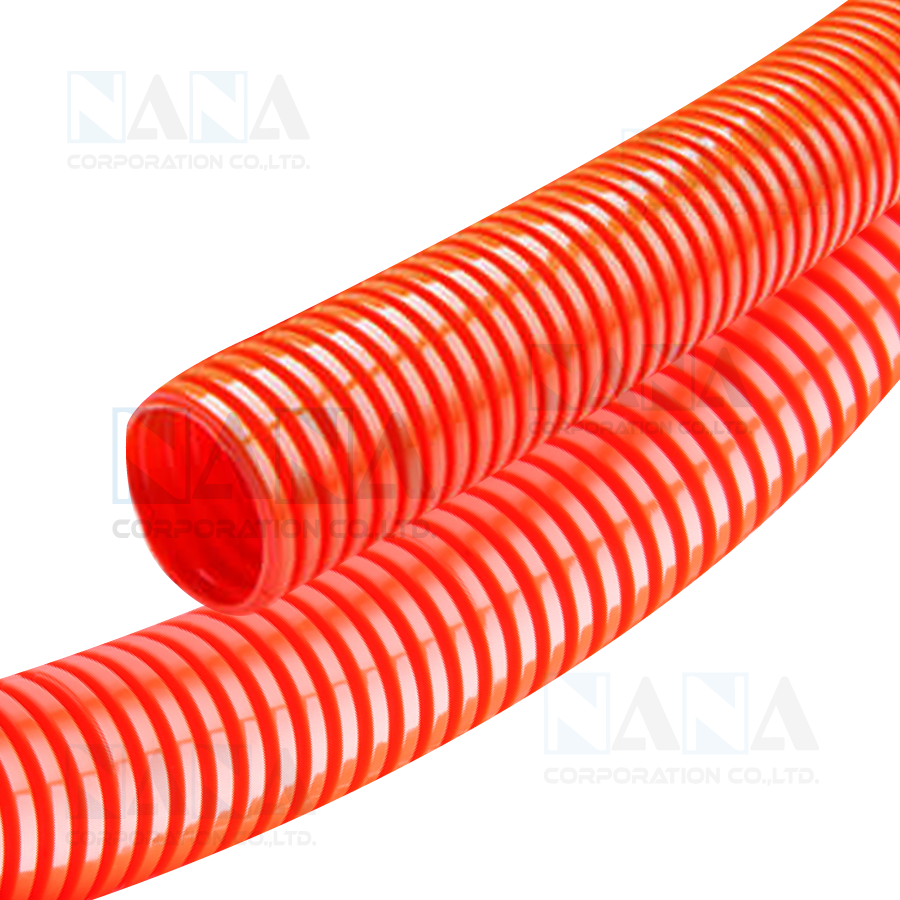LNE-PA-Z Orange Flame Retardant PA Nylon Flexible Conduit