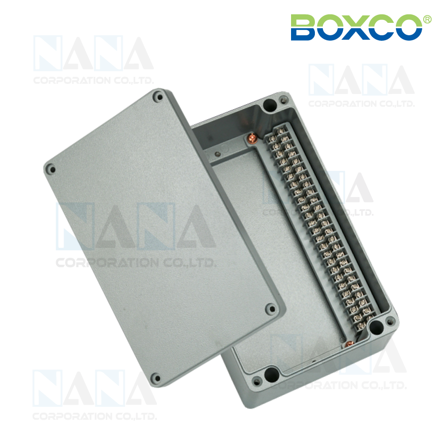Block Box Control Panel BC-AL-25PT BOXCO Aluminium Terminal Block Boxes กล่องอลูมิเนียมกันน้ำ
