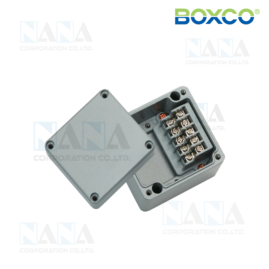 Blocking Box BC-AL-5PT BOXCO Aluminium Terminal Block Boxes กล่องอลูมิเนียมกันน้ำ ...