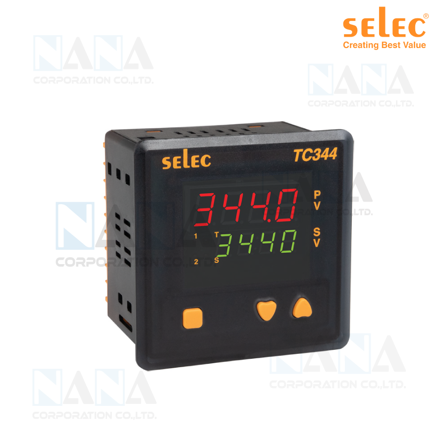 Relay All Point TC344AX, Dual Display, Dual Set Point, Relay/SSR+ Relay Output