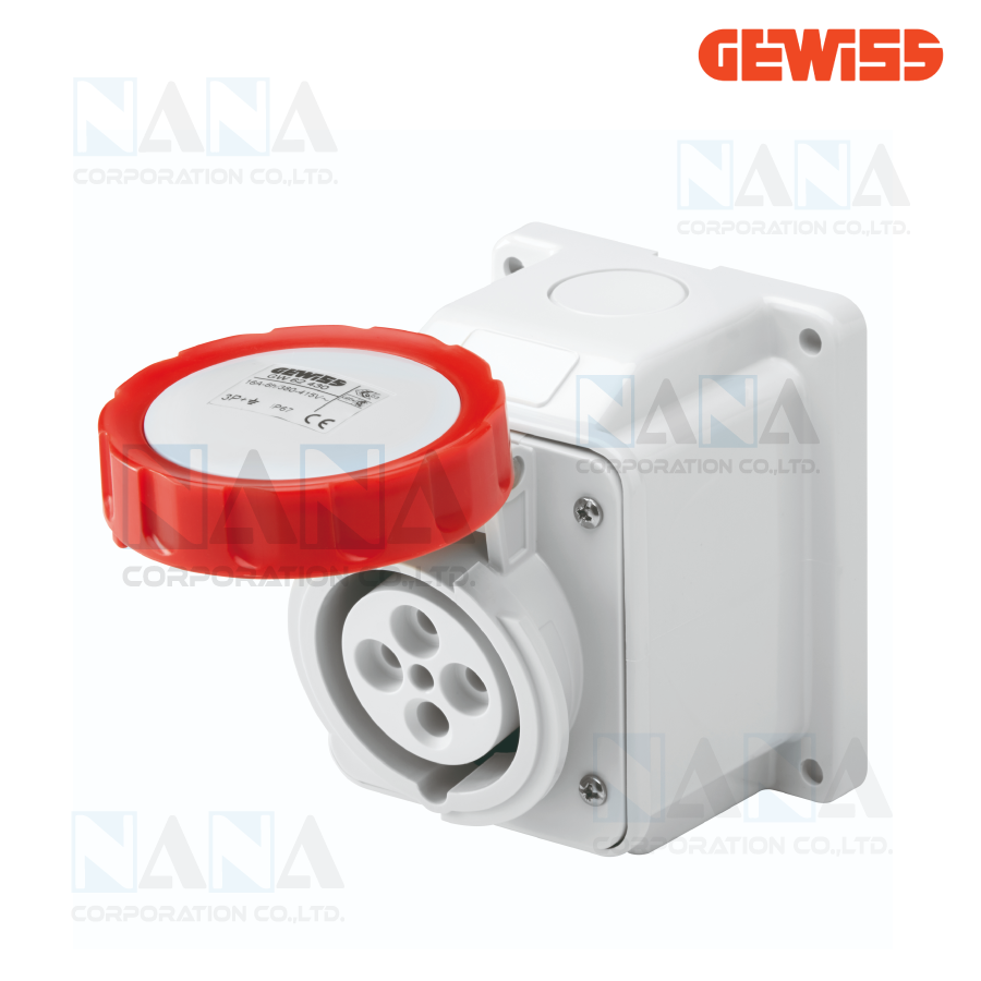 GW62430 10° ANGLED SURFACE-MOUNTING SOCKET-OUTLET