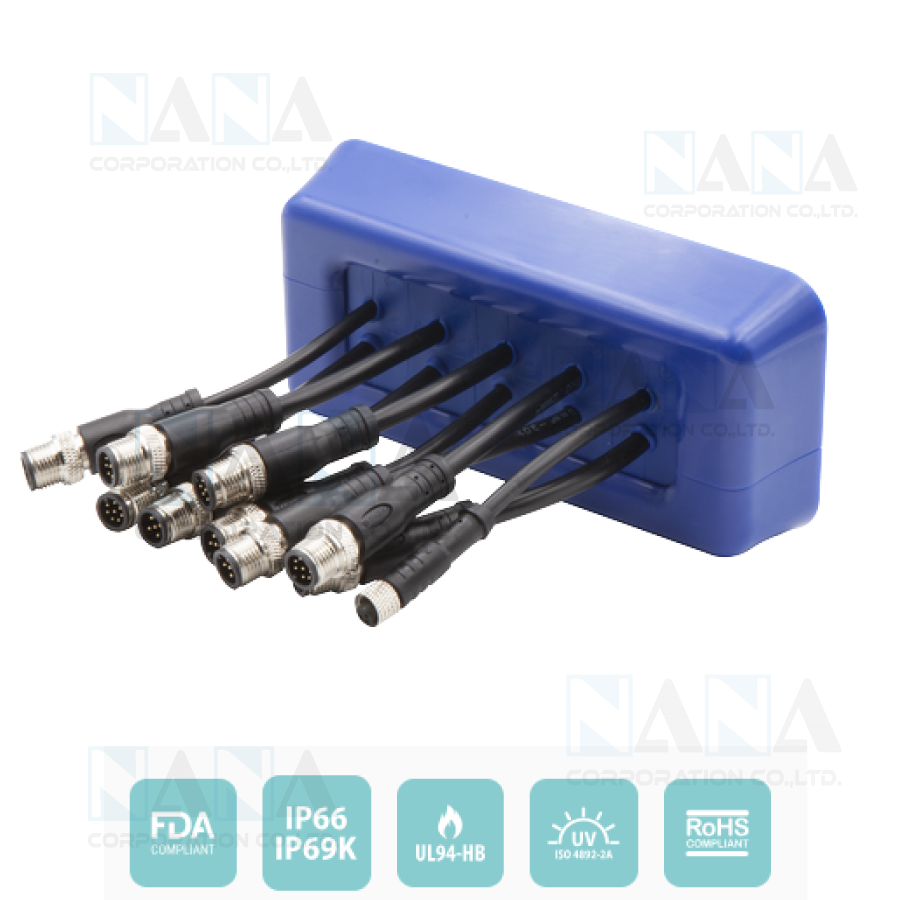 DES 24 Clean Divisible Hygienic Design frames for cables with and without connectors