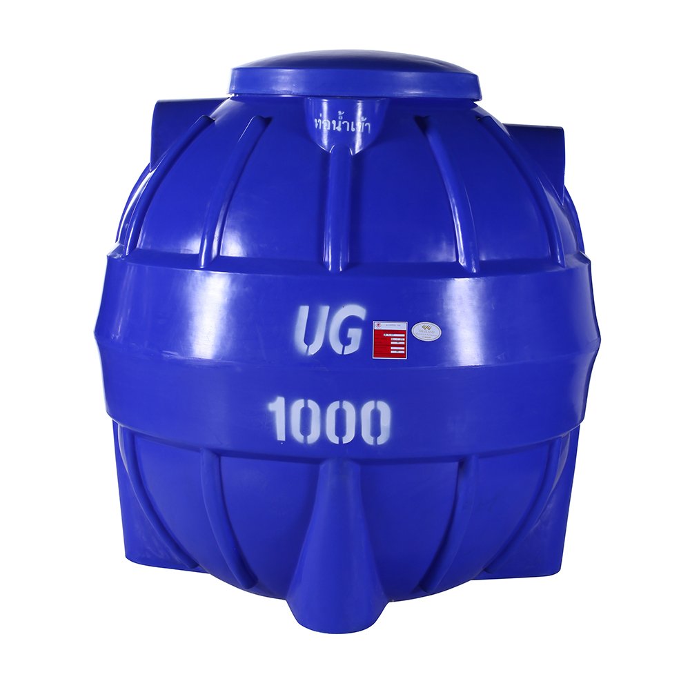 ถังน้ำฝังใต้ดินทรงตั้ง 1000 / 1600 / 2000 ลิตร (UG)
