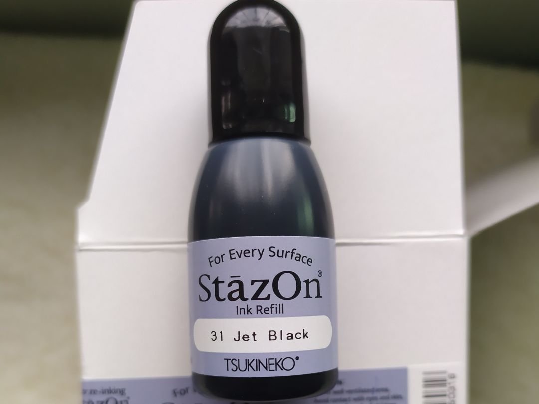 Stazon หมึกเติมสีดำ