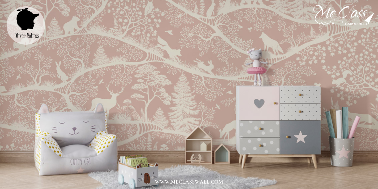 NORDIC NATURE PINK WHITE