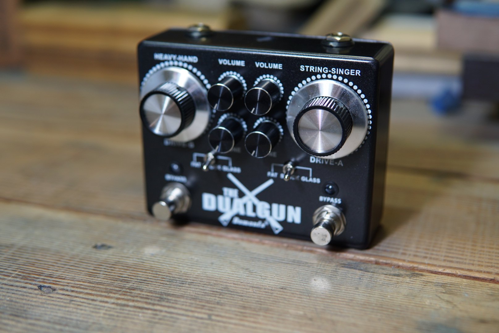 【美品】Demonfx The DualGun DemonFx The Dual Gun Overdrive Electric Guitar Pedal