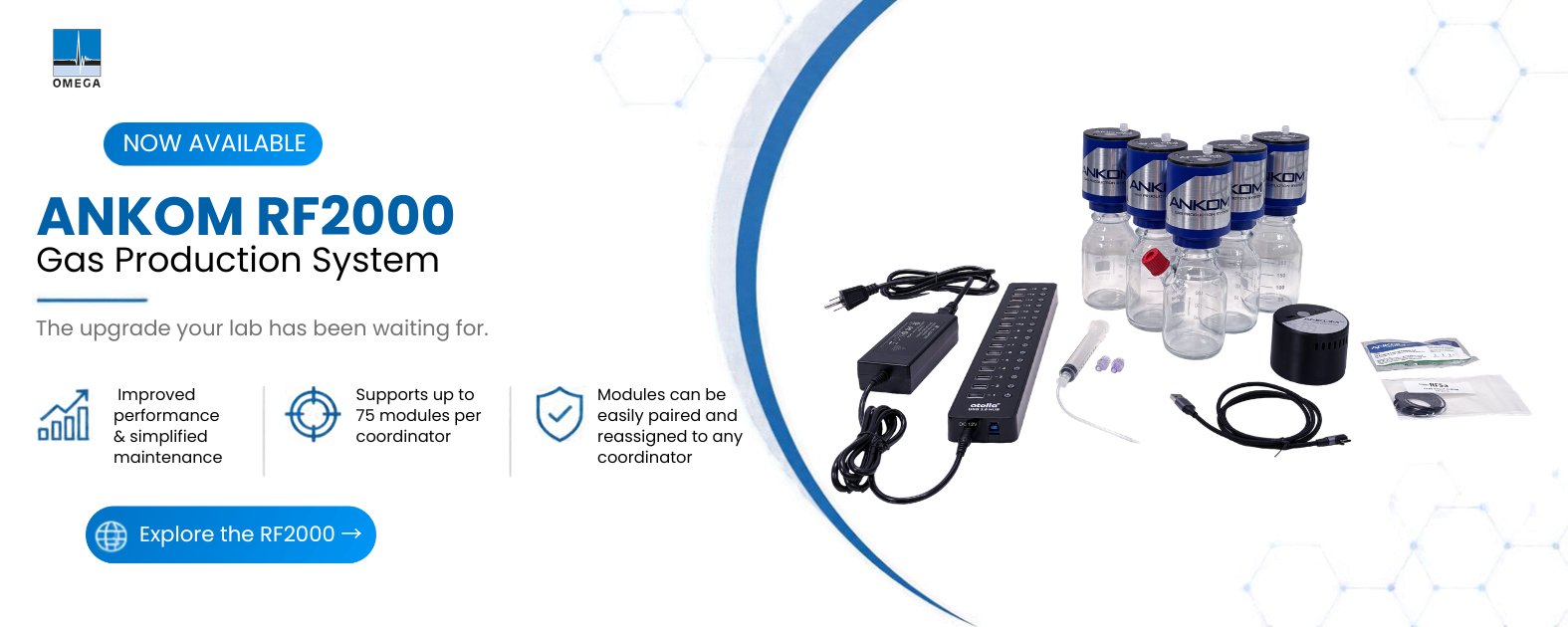 Ankom RF2000 gas production system