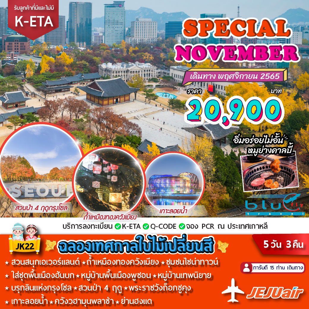 Korea Special November 5D 3N