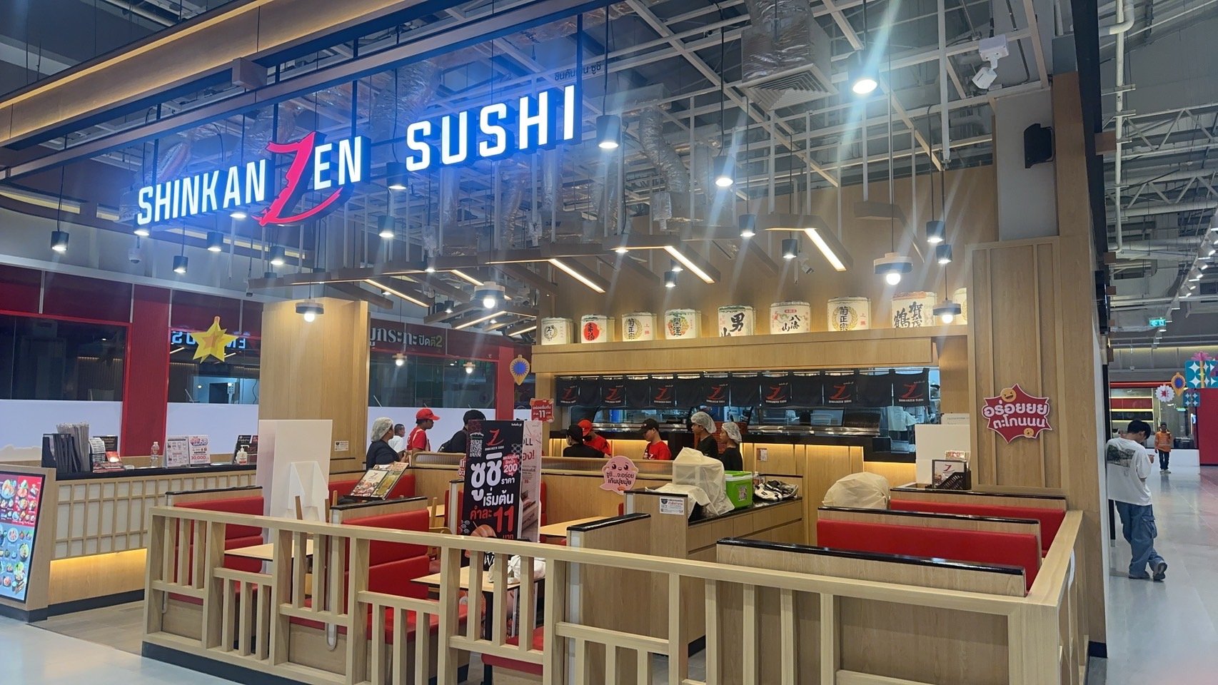 โครงการก่อสร้าง ร้านชินคันเซ็น สาขา โลตัส ศรีราชา จ.ชลบุรี