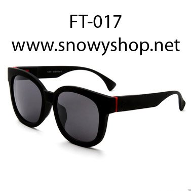[[พร้อมส่ง]] [FT-017] แว่นตากันแดด++แว่นตากันแดดผู้หญิง กรอบแว่นสีดำ ...