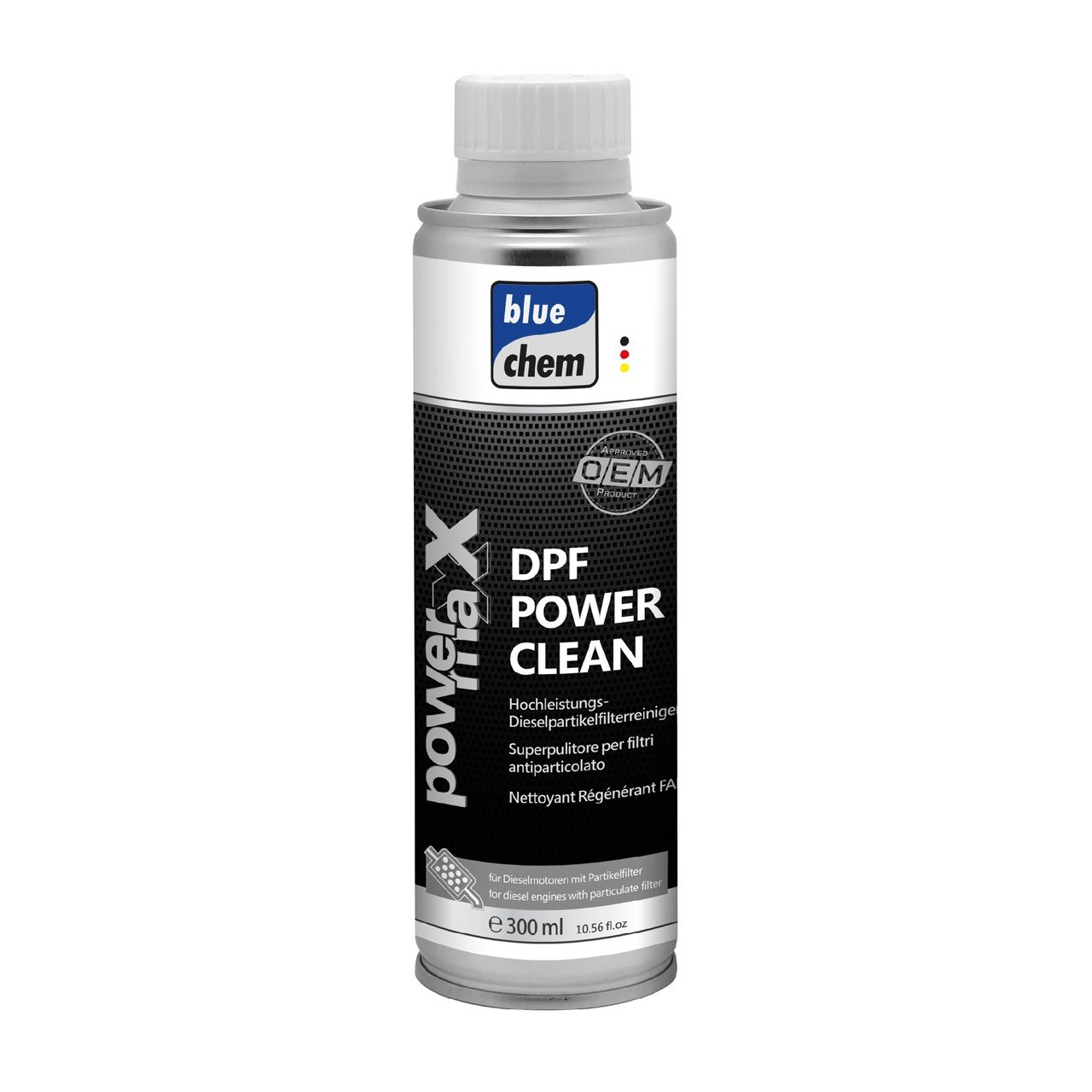 DPF Power Clean | น้ำยาทำความสะอาดไส้กรองดีเซล DPF Bluechem