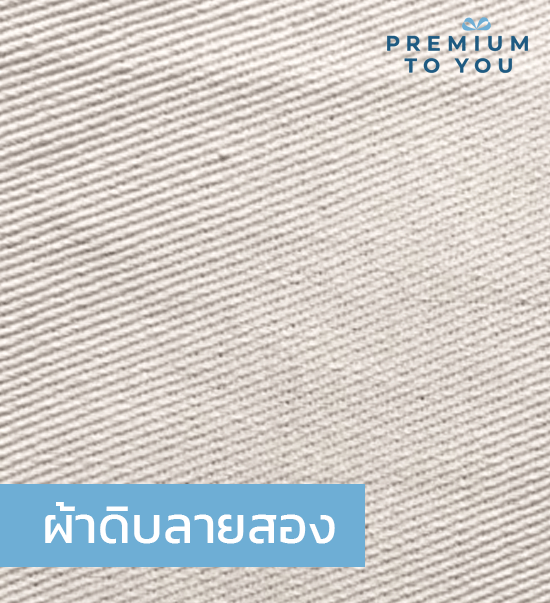 ผ้าดิบลายสอง