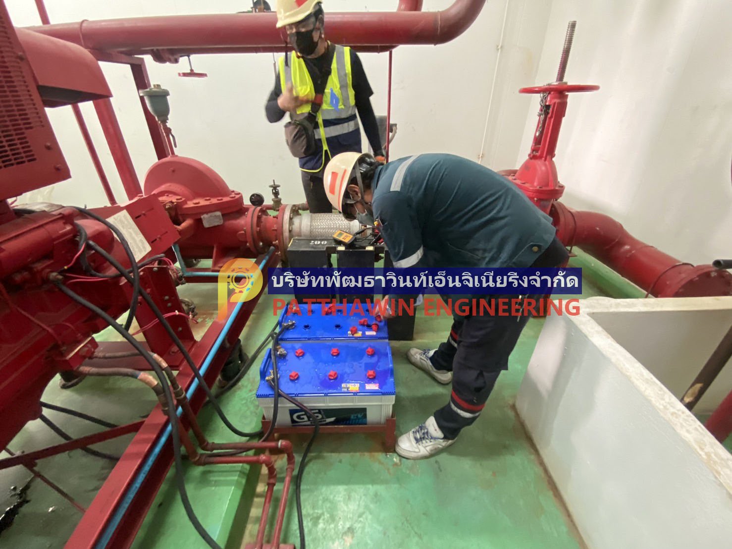 PM Fire Pump System & Performance Test patthawin