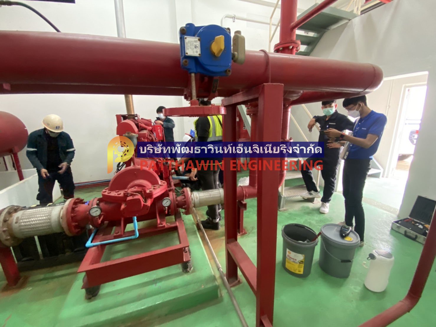 PM Fire Pump System & Performance Test patthawin
