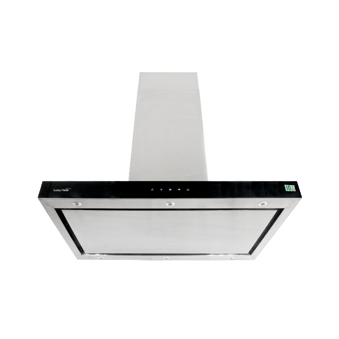 120cm island range hood, model TR1200is. Extraction rate at 1200 m3/hr
