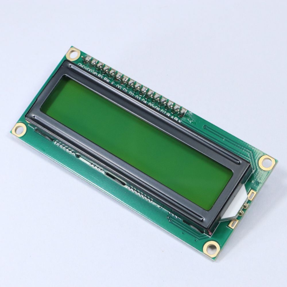 16x2 โมดูลจอแสดงผล LCD พร้อม I2C Yellow