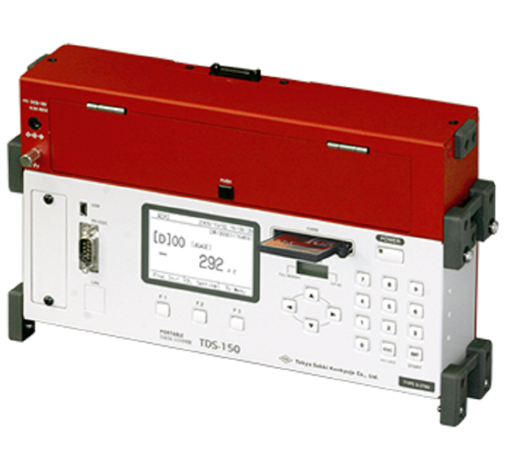Portable Data Logger TDS150 Interface USB/RS232C LAN (option) reco