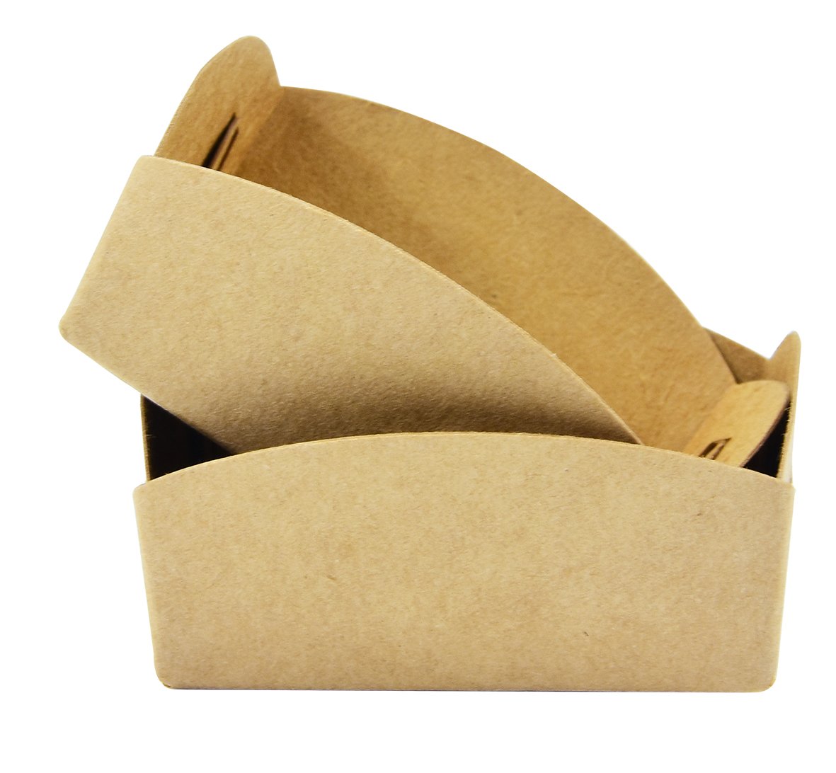 ถาดรองถุงขนม กระดาษคราฟท์ สำหรับถุงจีบ 5 x 8 นิ้ว