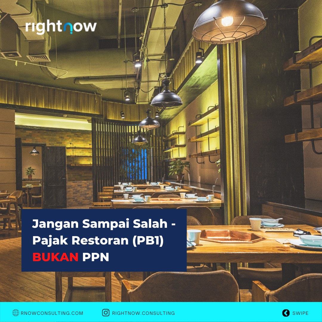 Jangan Sampai Salah, Pajak Restoran (PB1) Berbeda dengan PPN Jangan Sampai Salah, Pajak Restoran (PB1) Berbeda dengan PPN