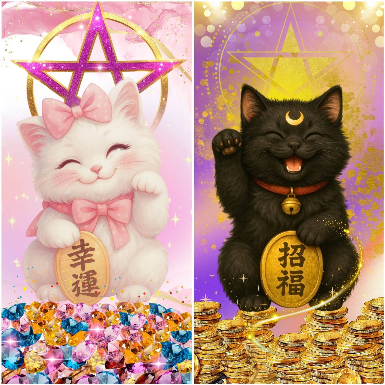 招财猫壁纸（第二代）