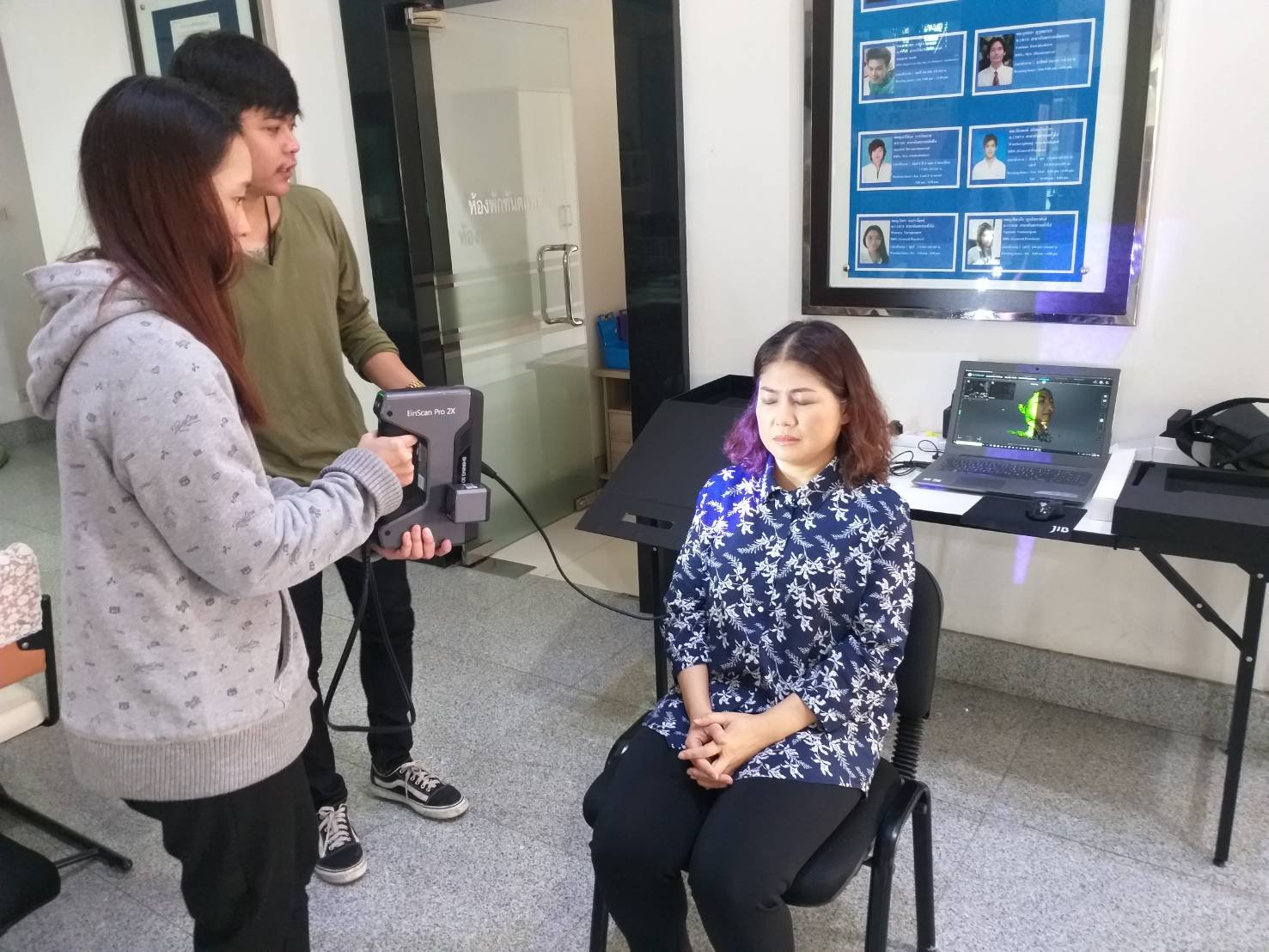 บริการติดตั้ง เครื่อง 3D Scanner EINSCAN Pro 2X plus color module คลินิกโรคฟันล้านนา จังหวัดเชียงใหม่ บริการติดตั้ง เครื่อง 3D Scanner EINSCAN Pro 2X plus color module คลินิกโรคฟันล้านนา จังหวัดเชียงใหม่