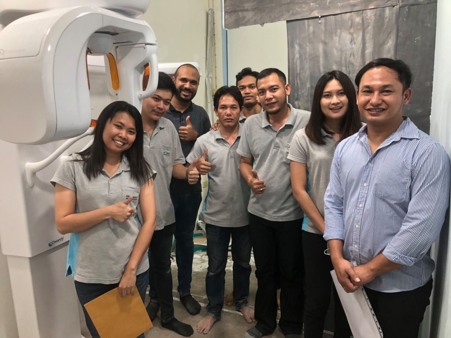 ติดตั้ง เครื่อง Owandy I-MAX Touch Digital pan with Ceph arm,2 fixed CCD คลินิคทันตกรรมเดนท์สไมล์ ติดตั้ง เครื่อง Owandy I-MAX Touch Digital pan with Ceph arm,2 fixed CCD คลินิคทันตกรรมเดนท์สไมล์