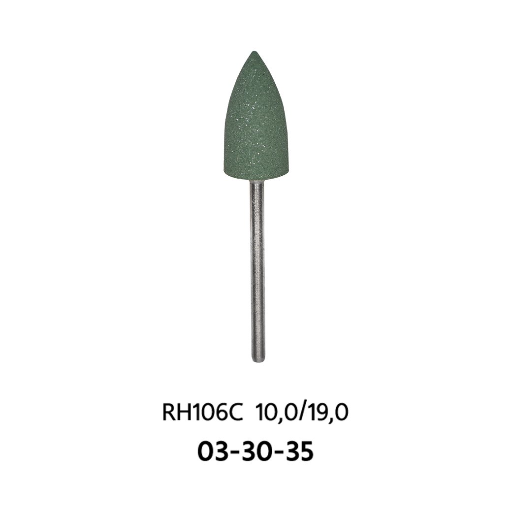 ยางขัดเขียว RH106C 10,0/19,0