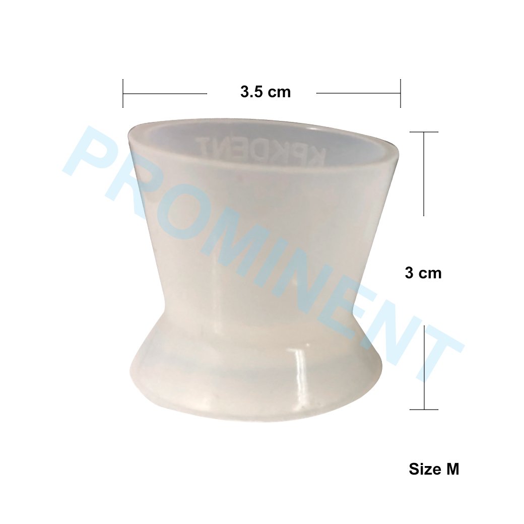 Silicone mixing cups
