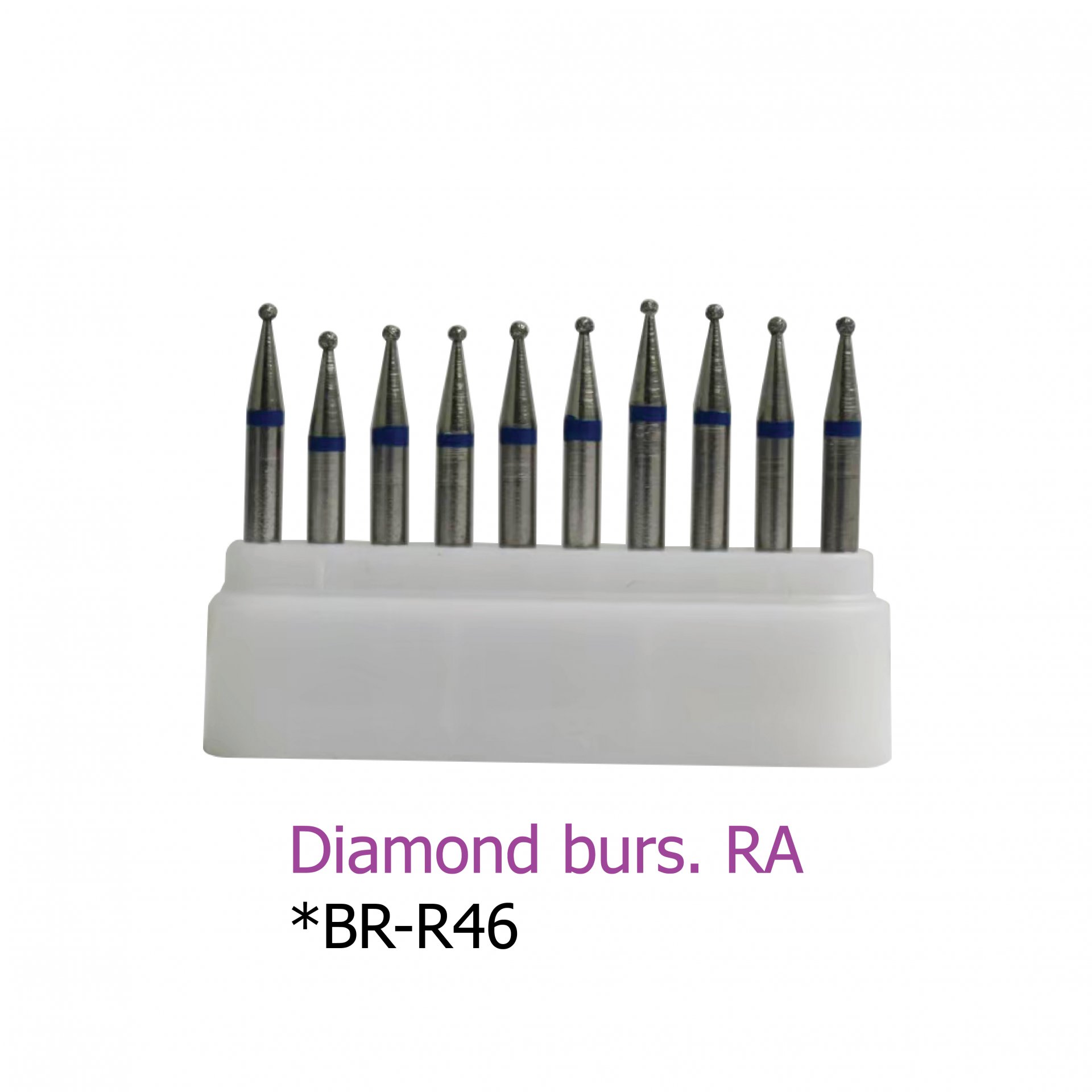 Diamond burs. FG *BR-R46