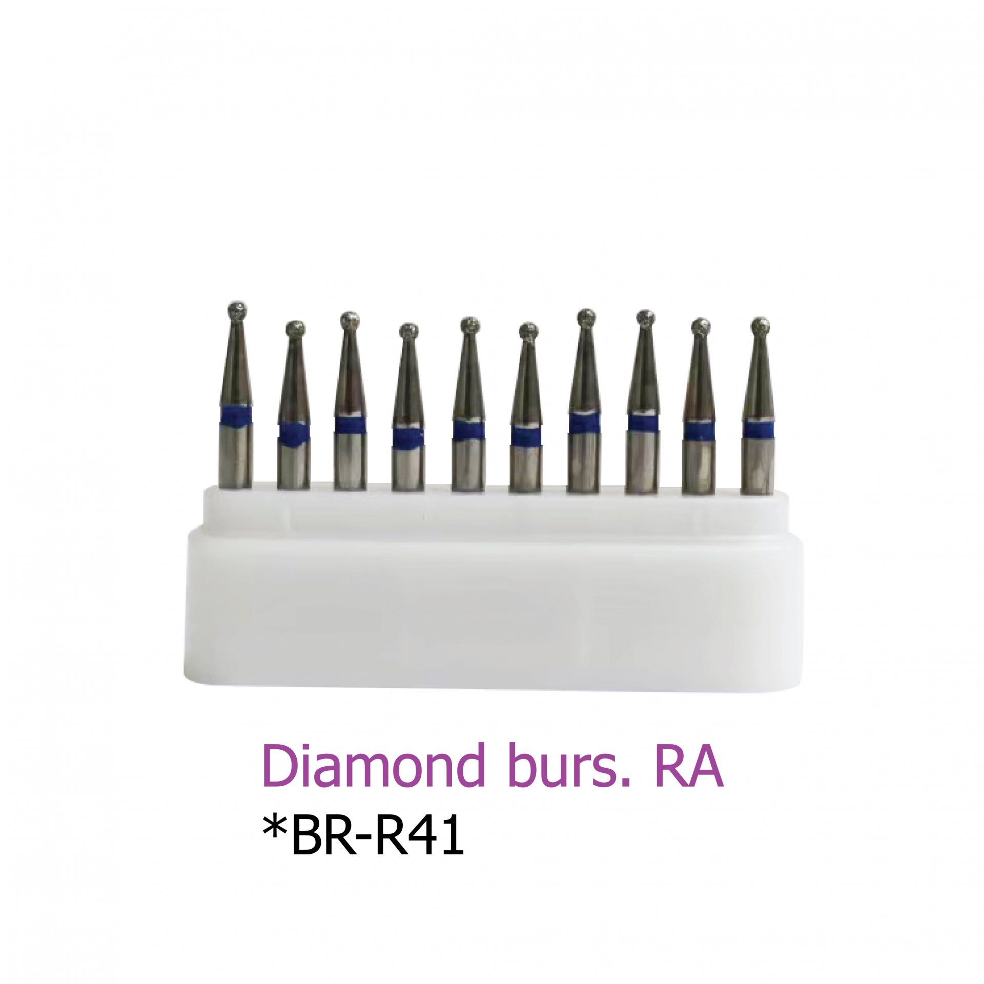 Diamond burs. FG *BR-R41