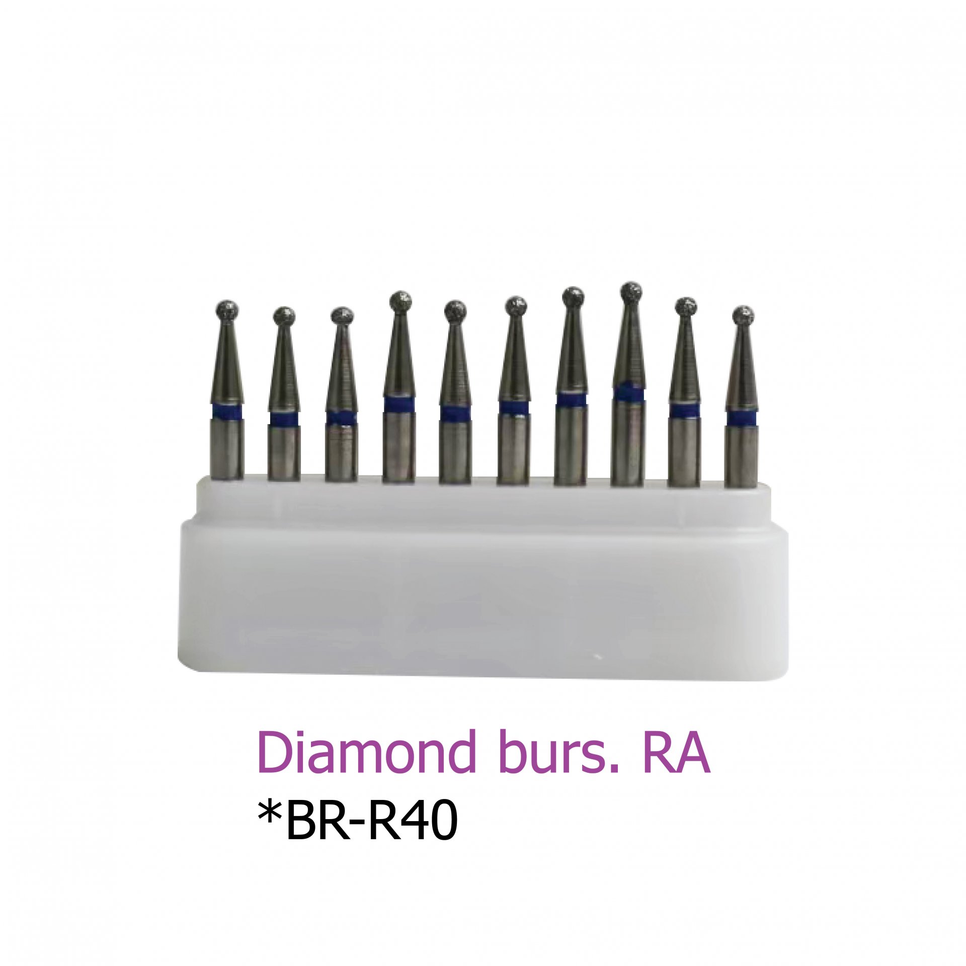 Diamond burs. FG *BR-R40