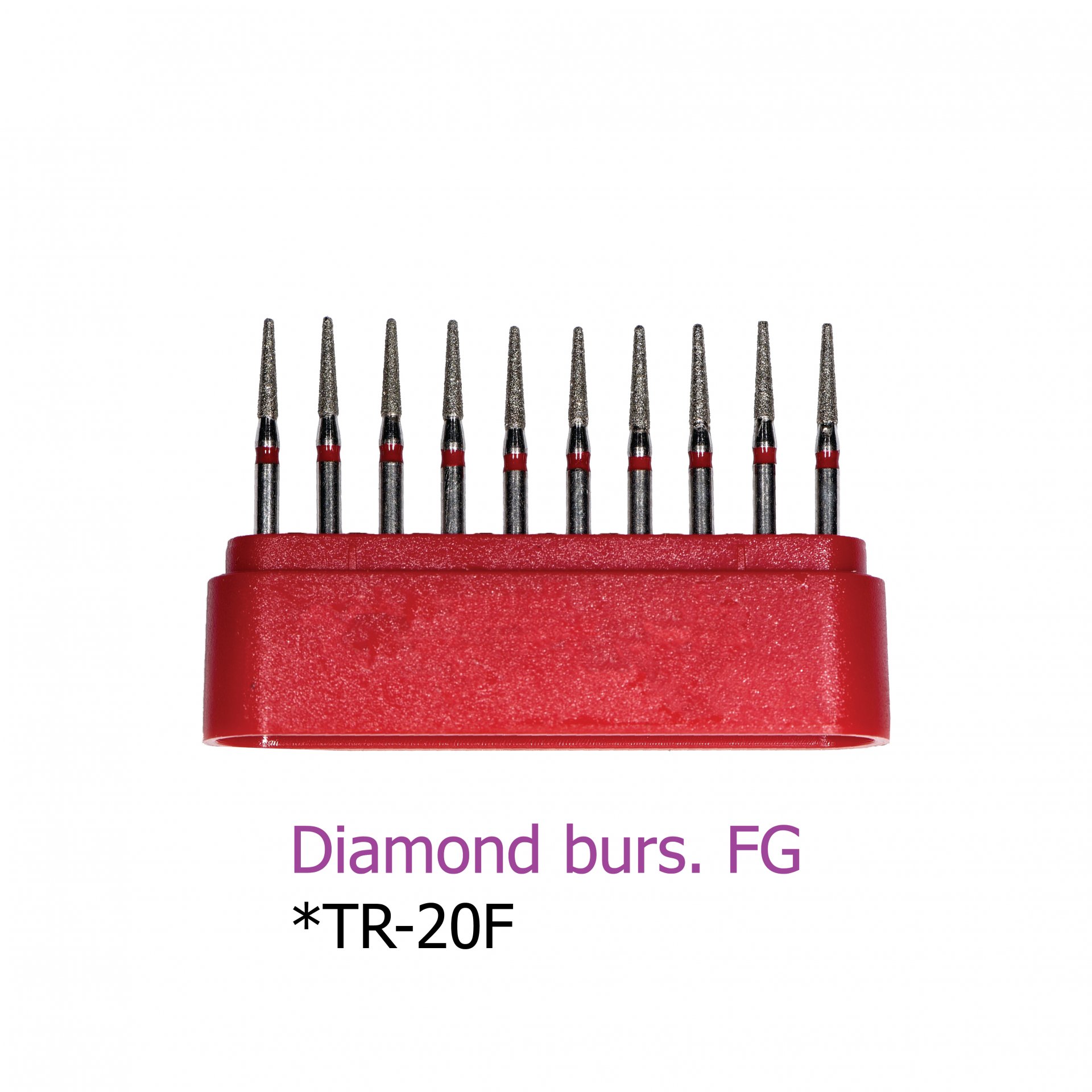 Diamond burs. FG *TR-20F