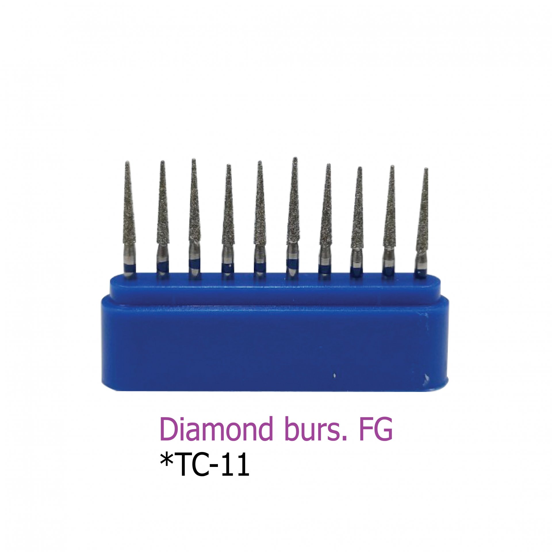 Diamond burs. FG *TC-11
