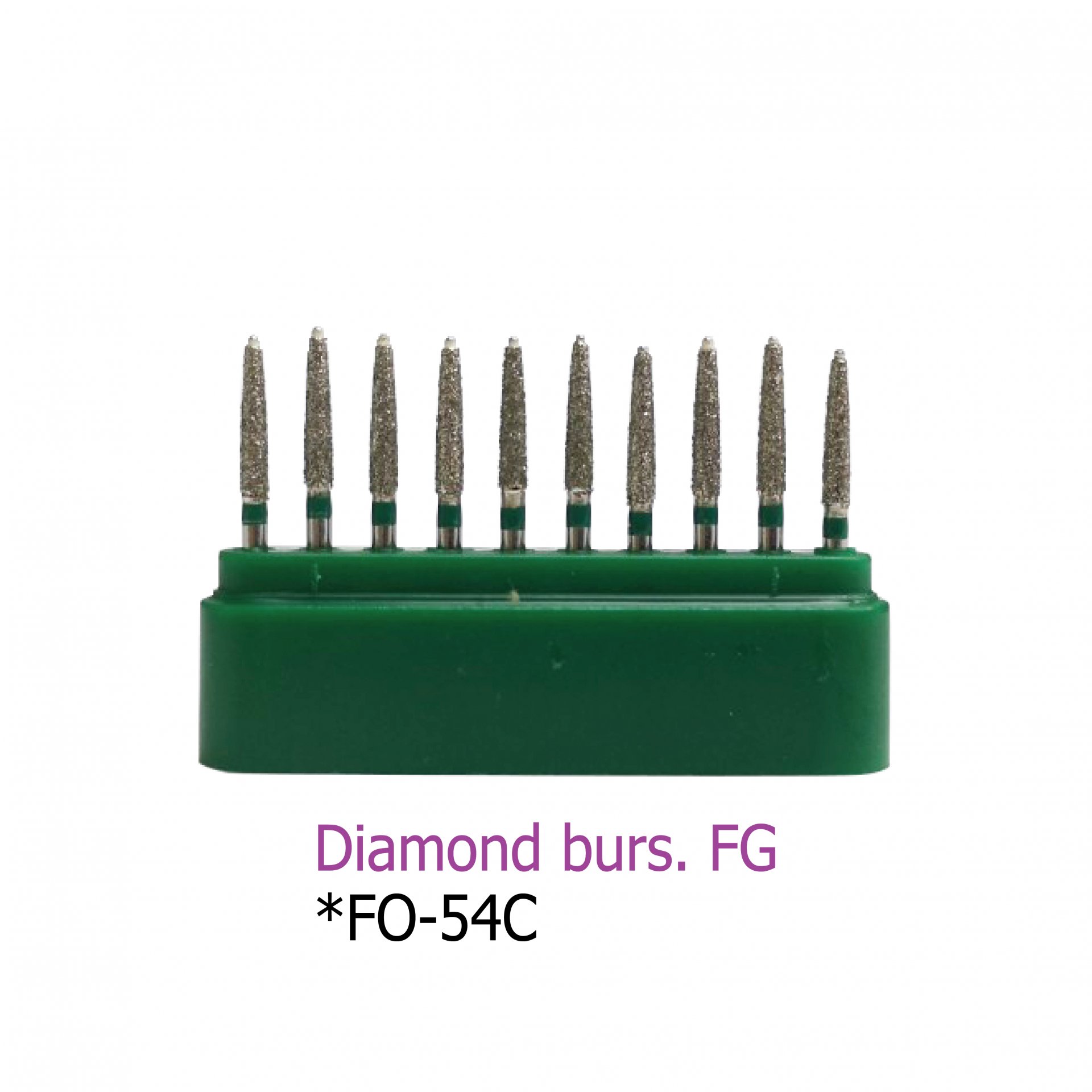 Diamond burs. FG *FO-54C
