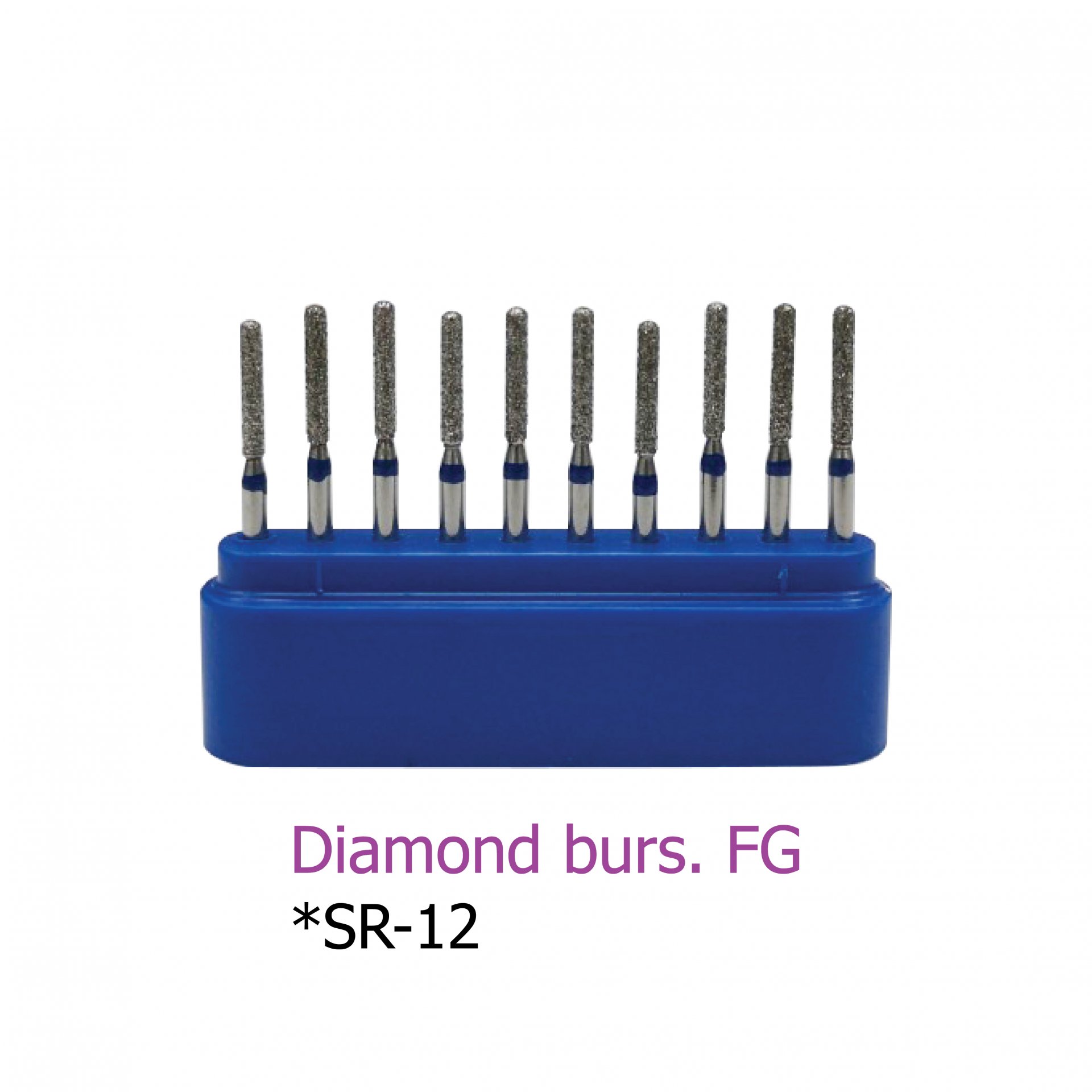 Diamond burs. FG *SR-12