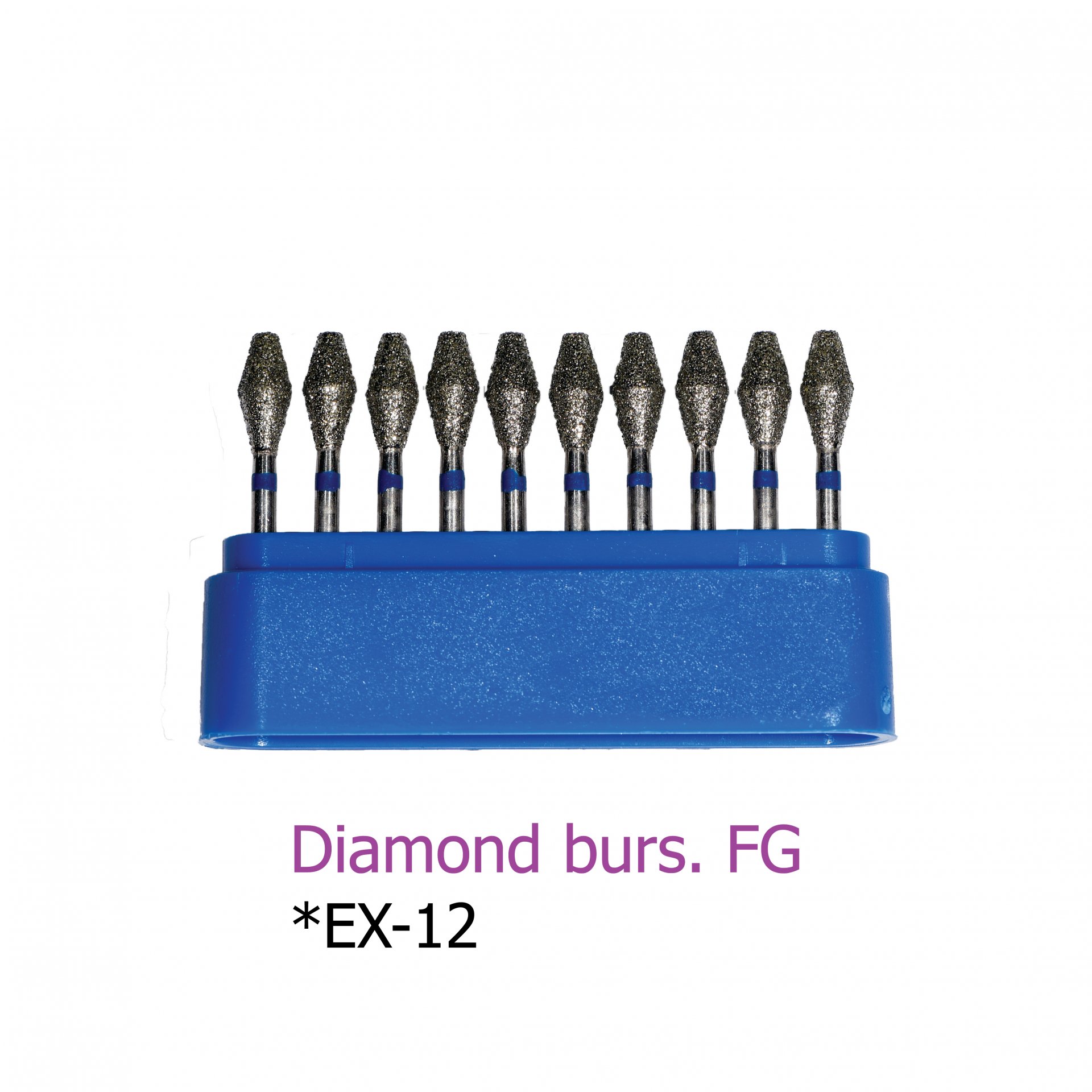 Diamond burs. FG *EX-12