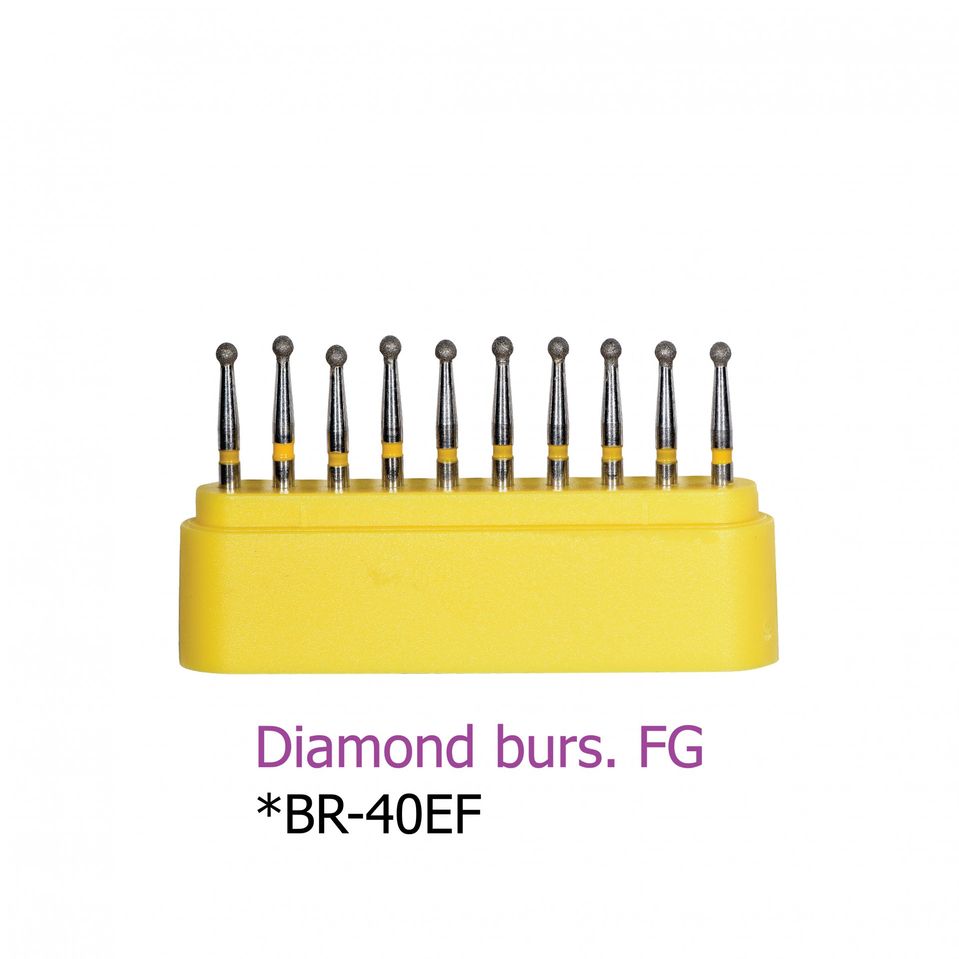 Diamond burs. FG *BR-40EF