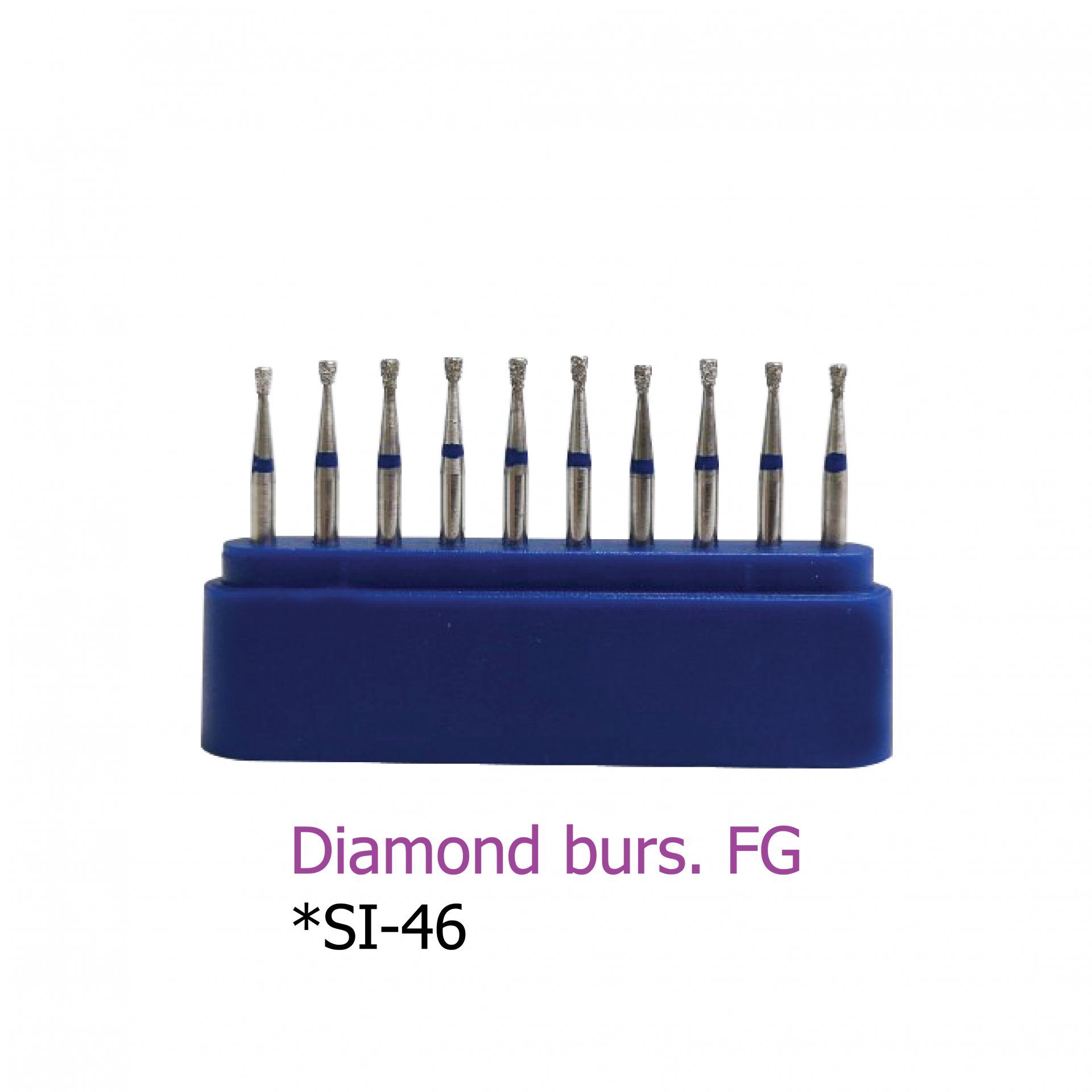 Diamond burs. FG *SI-46