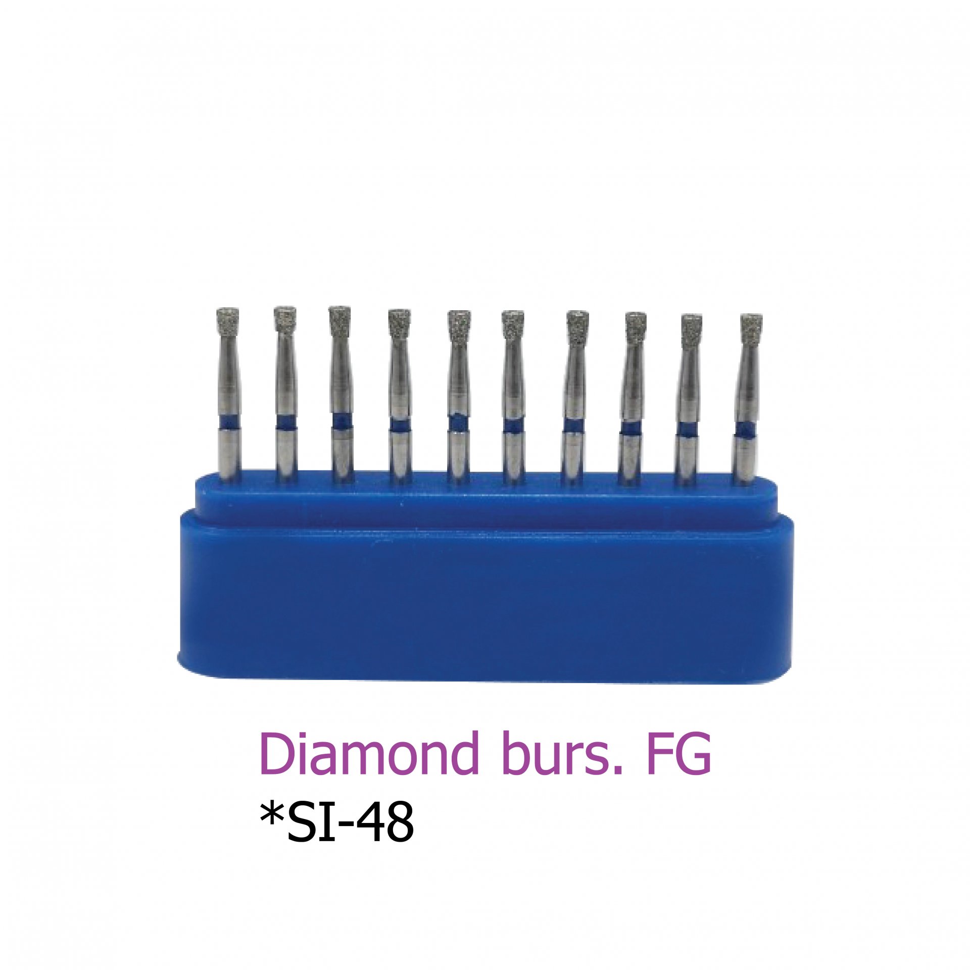 Diamond burs. FG *SI-48