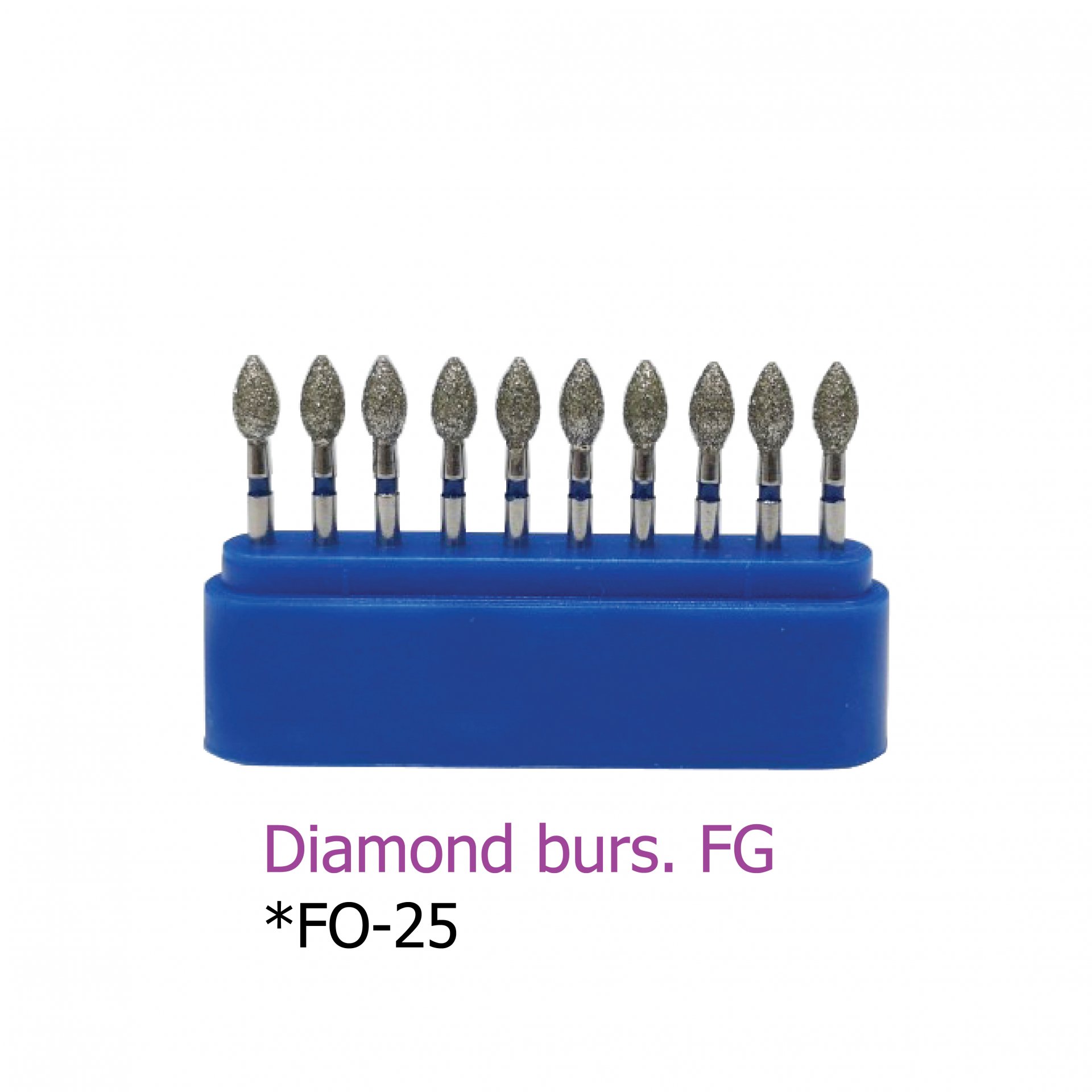 Diamond burs. FG *FO-25
