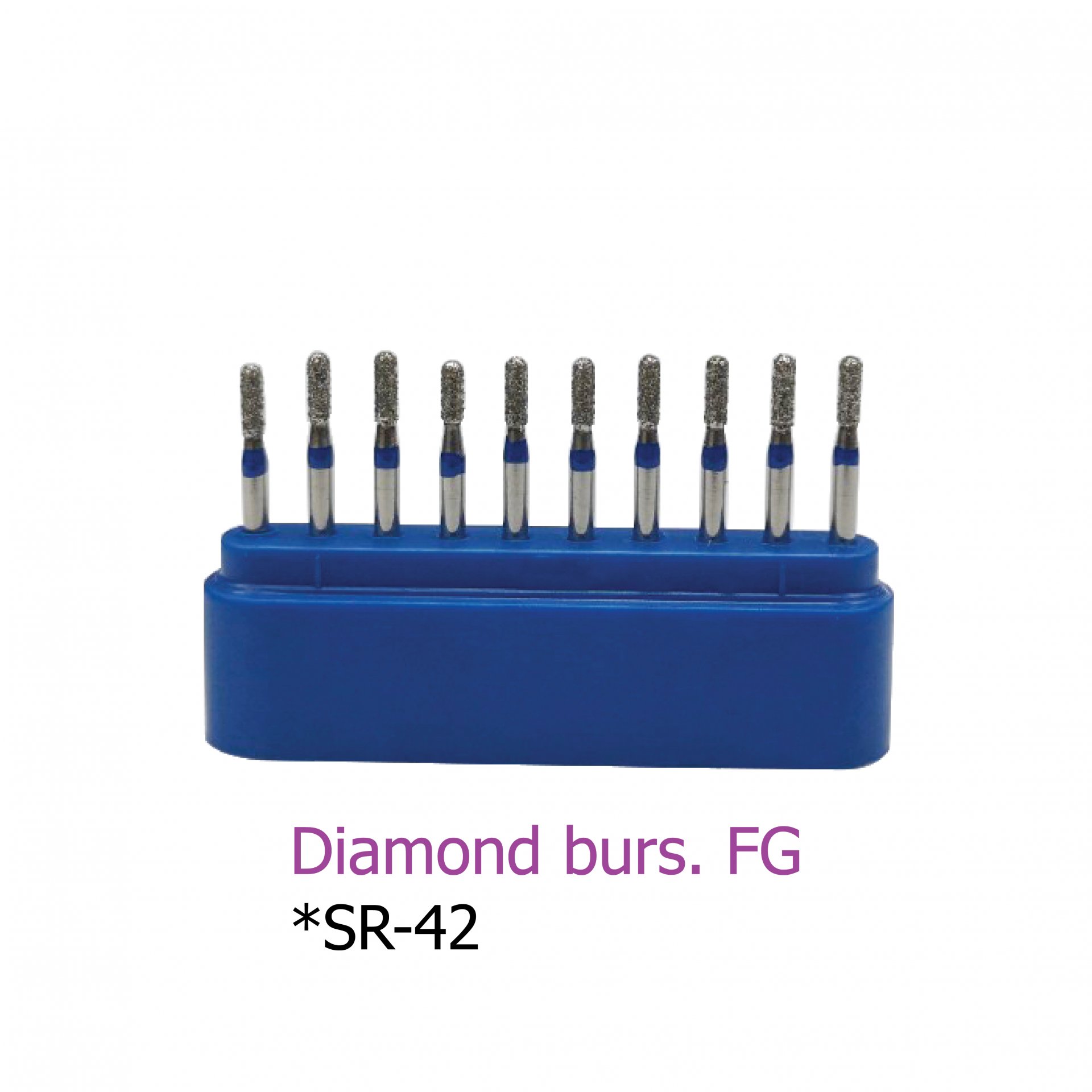 Diamond burs. FG *SR-42