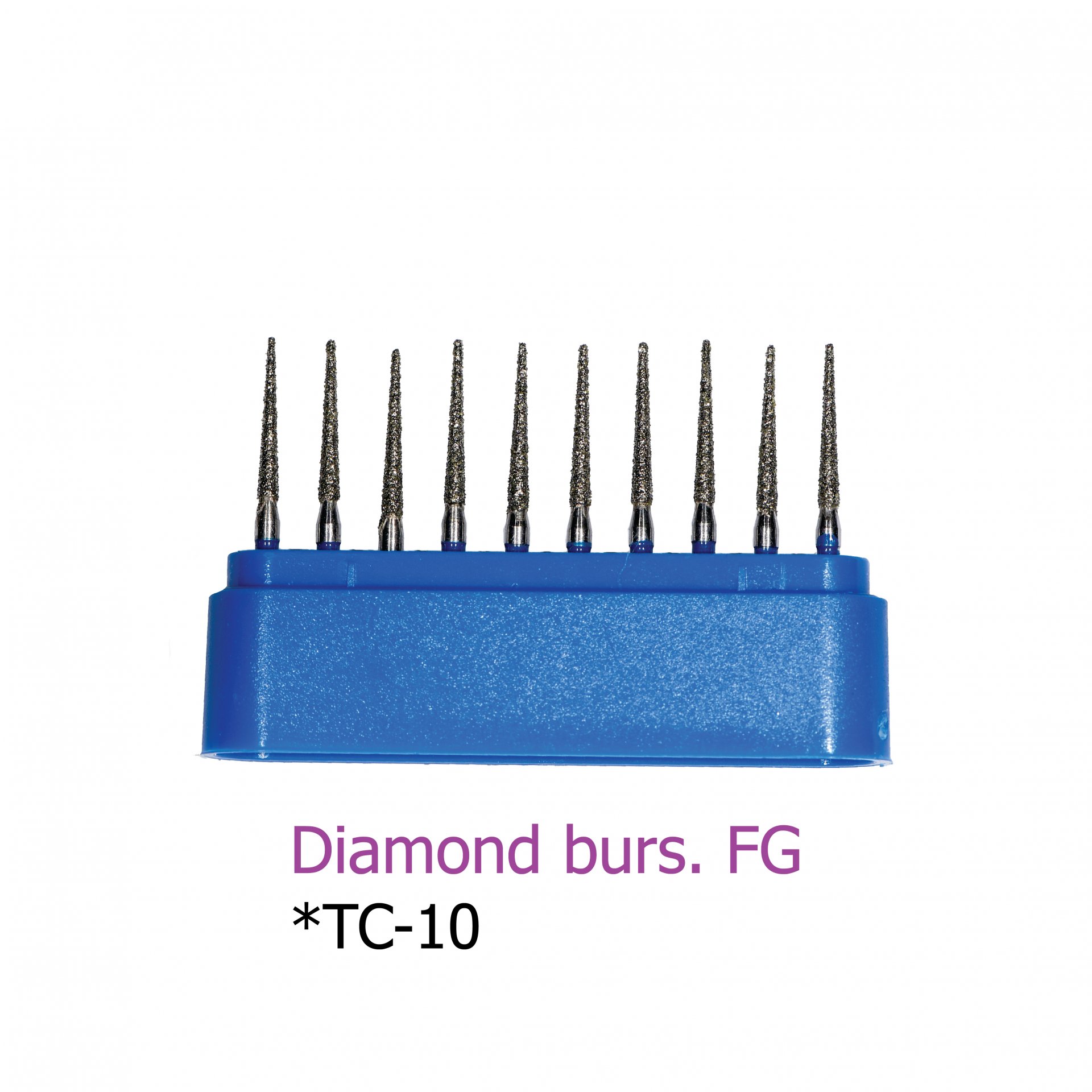 Diamond burs. FG *TC-10