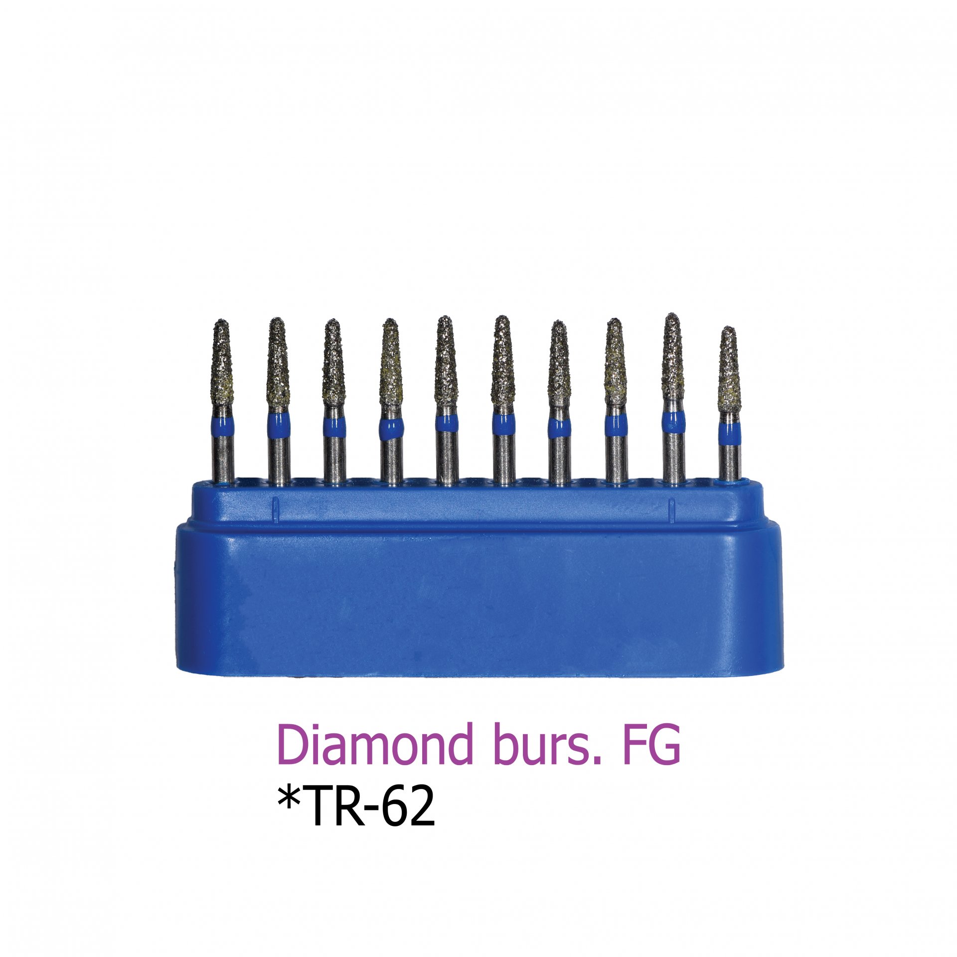 Diamond burs. FG *TR-62