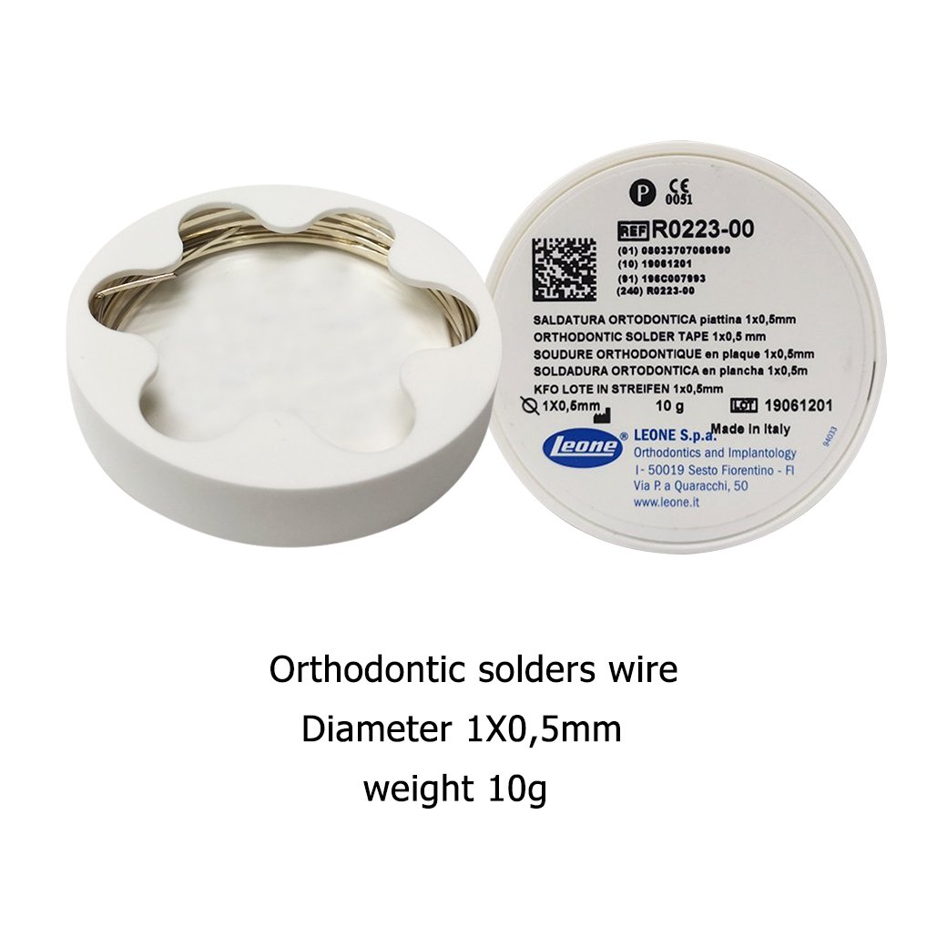 R0223-00 ORTHODONTIC SOLDERS Tape form, 1 x 0,5 mm