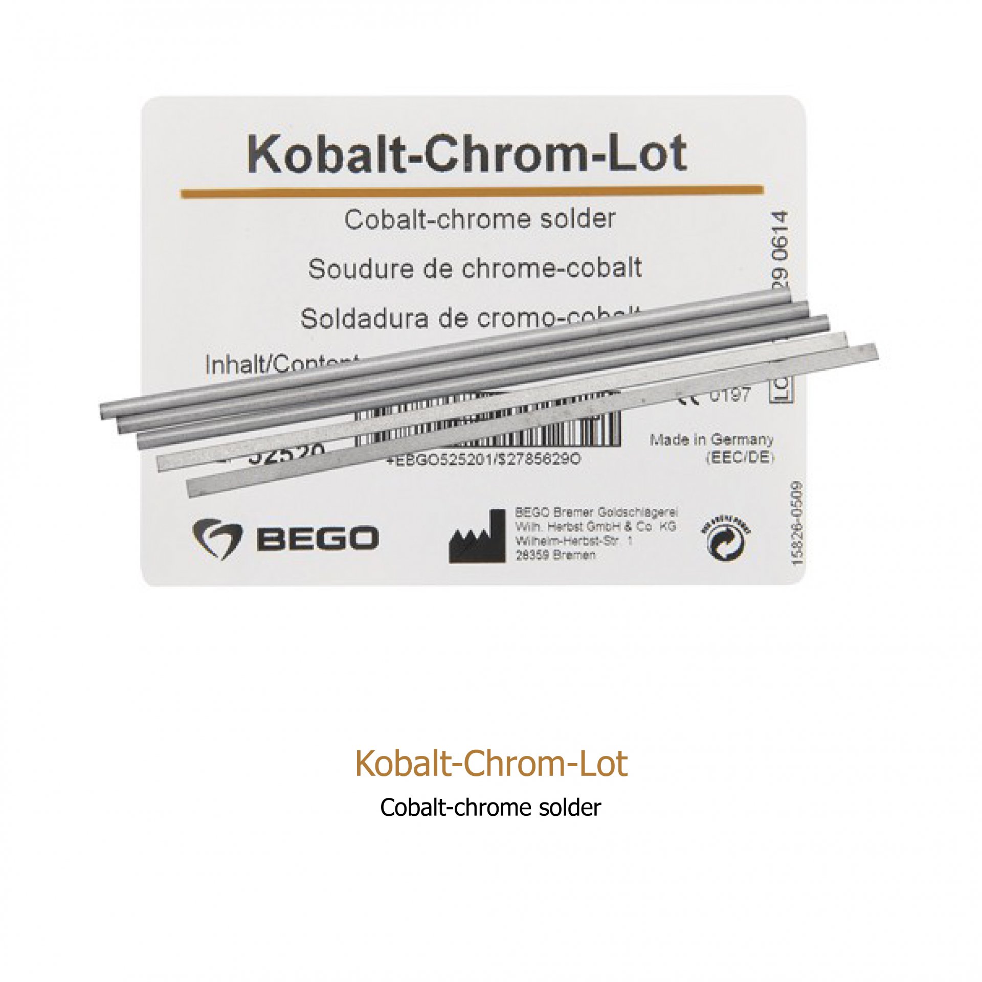 Kobalt-Chrom-Lot