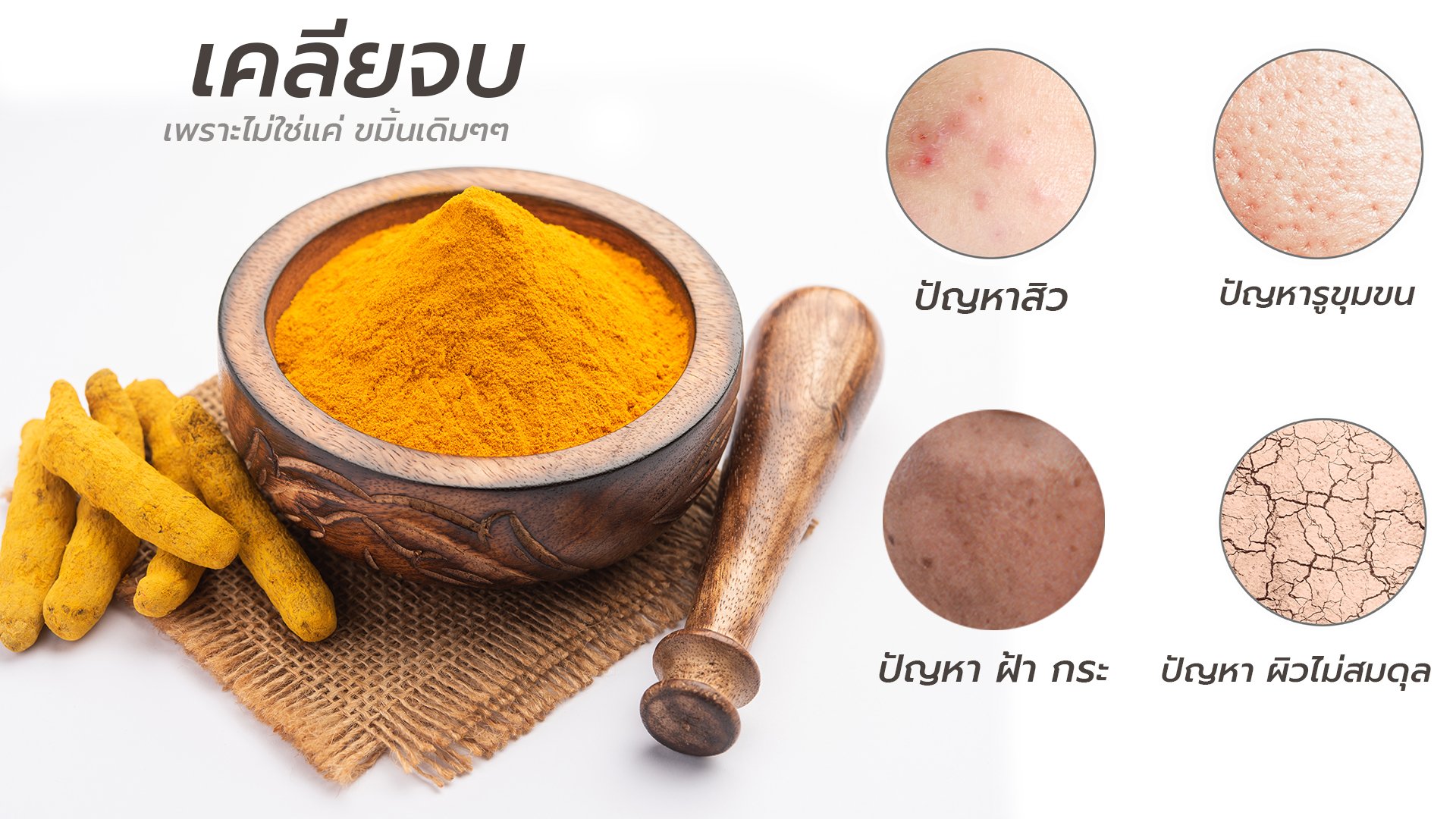 เคลียทุกปัญหาผิว ด้วย CURCUMIN ENCAPSULE