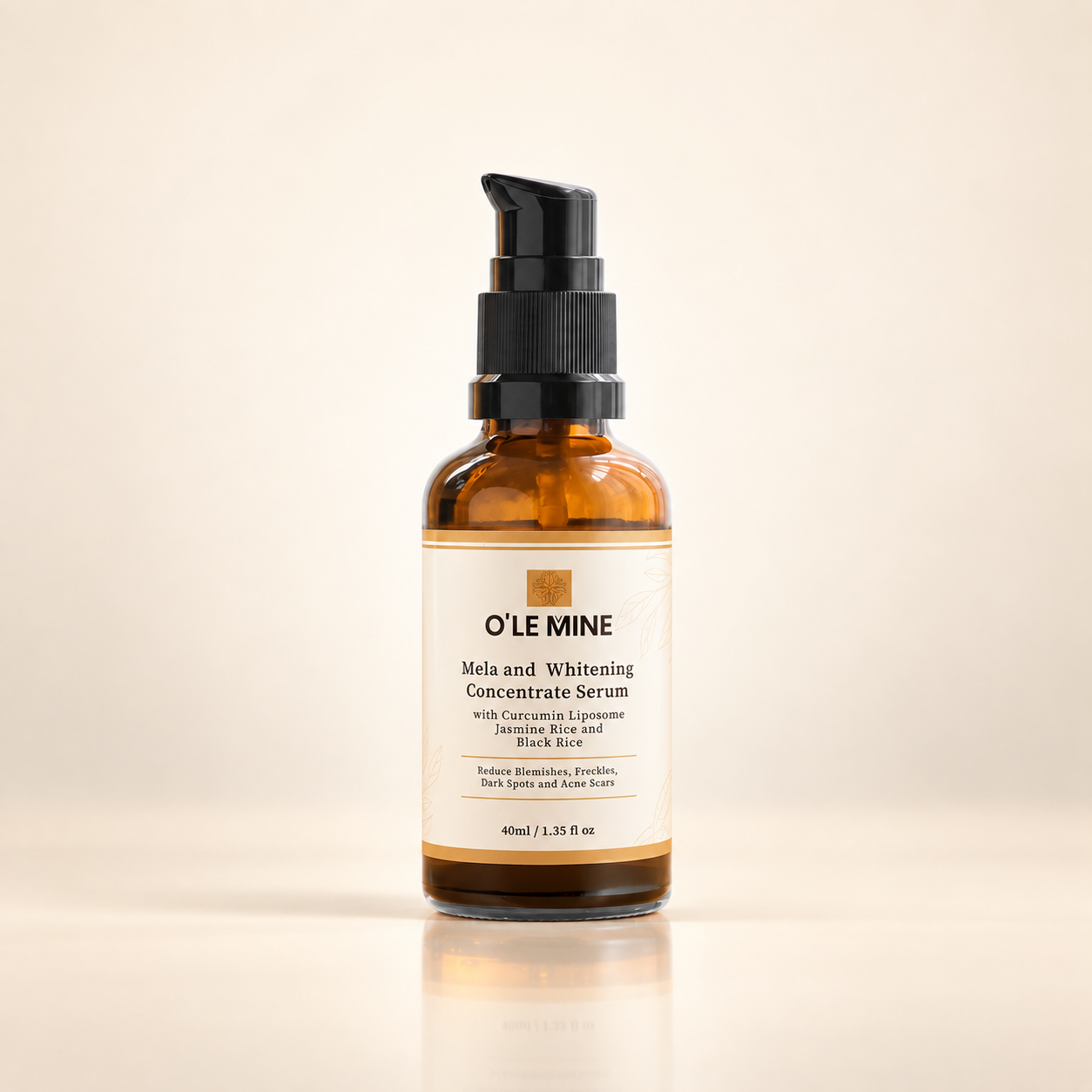 O'LE MINE Mela and Whitening Concentrate Serum