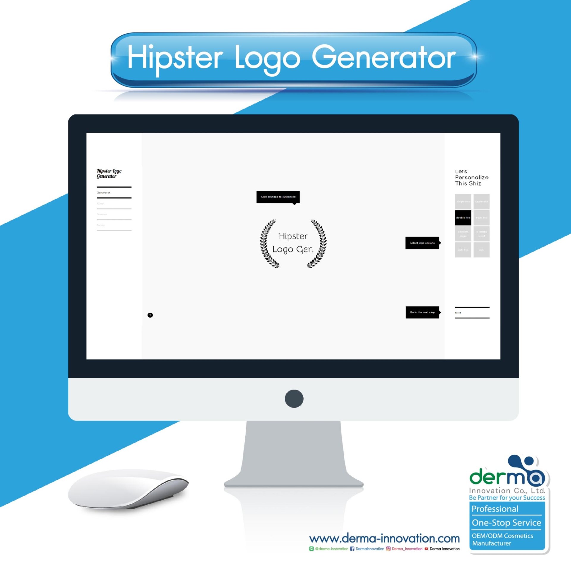 Hipster Logo Generator