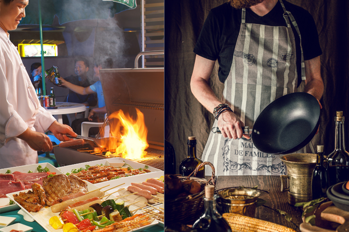 Fire Suppression System in restaurant kiddethailand